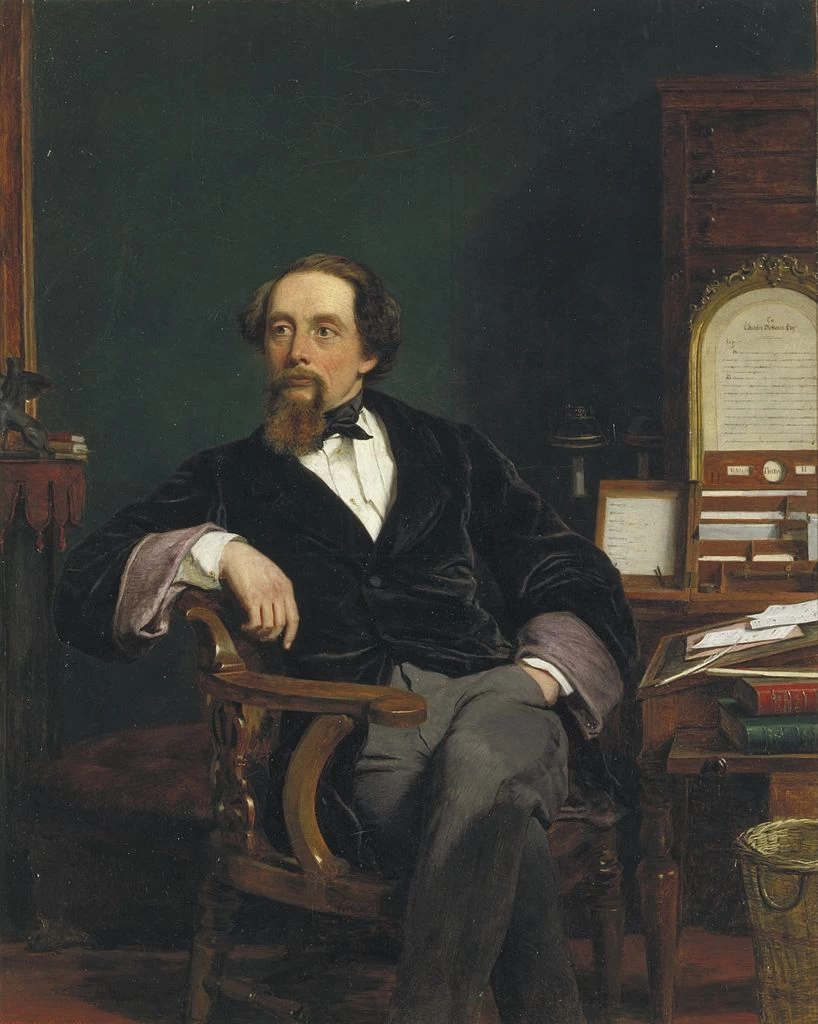 Ritratto di Charles Dickens - Victoria and Albert Museum 1